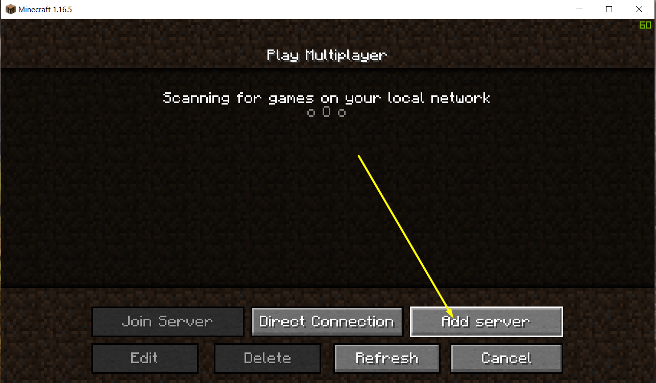 Jak v Minecraftu přidat server do seznamu